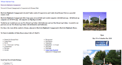 Desktop Screenshot of hartwickhighlandscg.com