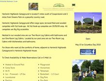Tablet Screenshot of hartwickhighlandscg.com
